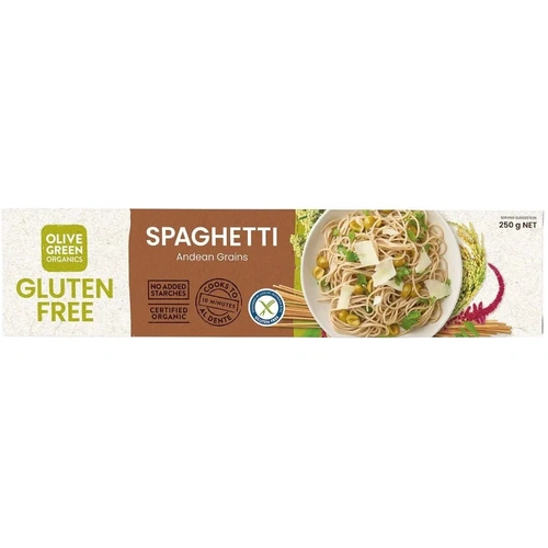 Olive Green Organics Andean Grains Spaghetti 250g