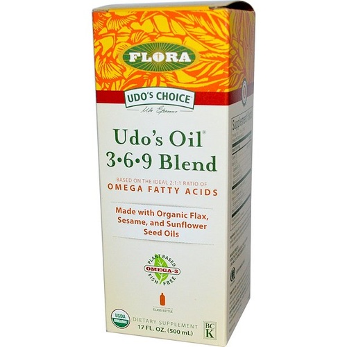 Udos Choice Organic 369 Oil Blend 500ml