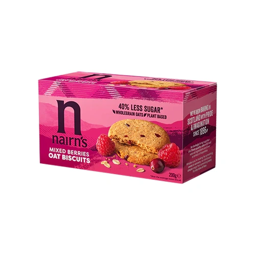 Nairns Mixed Berries Oat Biscuits 200g