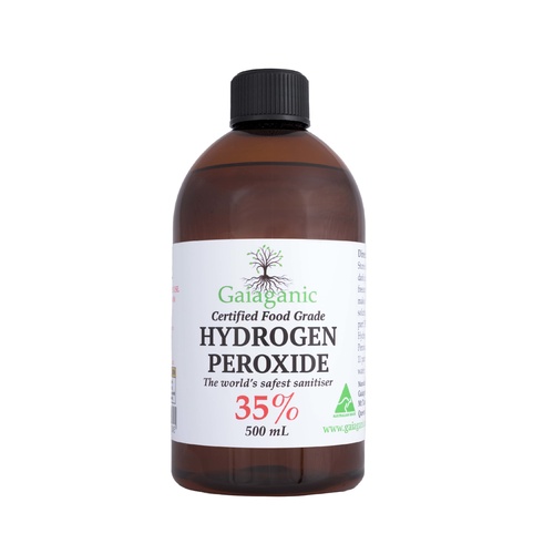 Gaiaganic Hydrogen Peroxide 35% 500ml [Food Grade]