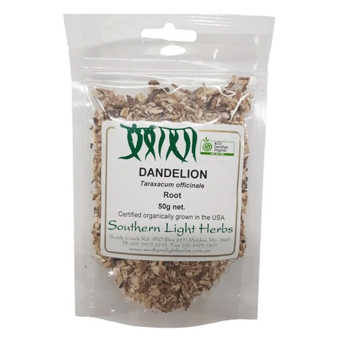 Southern Light Herbs Dandelion Root Unroasted 50g