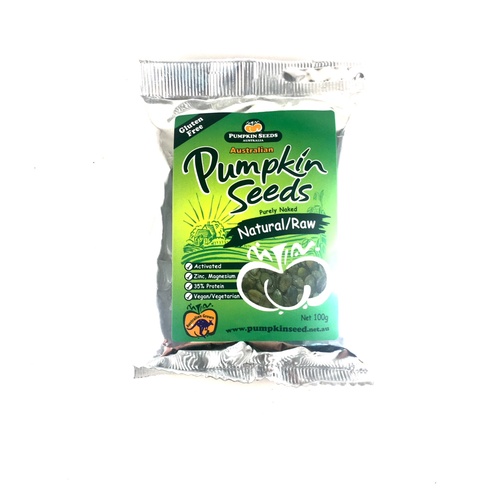 Pumpkin Seeds Australia Raw/Natural Pumpkin Seeds 100g