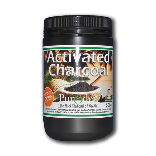Pure Eden Activated Charcoal Powder 500g
