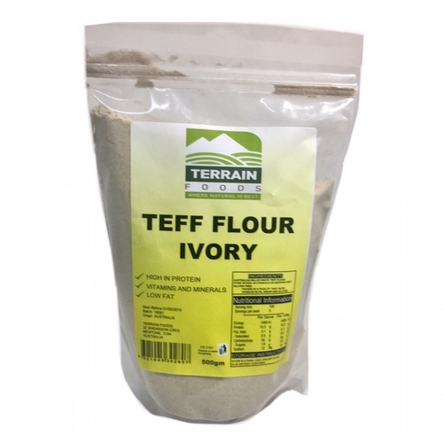 Terrain Premium Teff Flour Ivory 500g