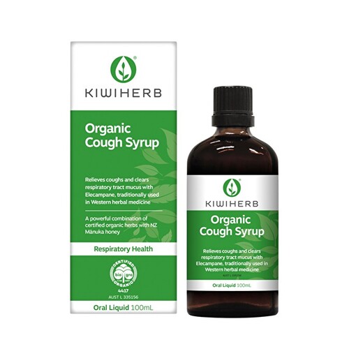 Kiwiherb Organic Cough Syrup 100ml