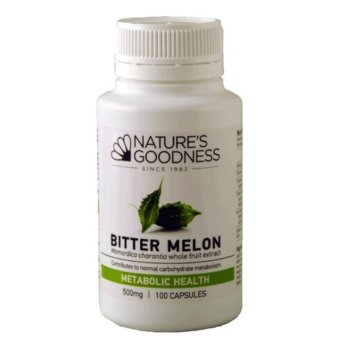 Natures Goodness Bitter Melon 500mg (100 Caps)