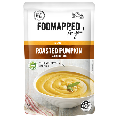 Fodmapped Roasted Pumpkin & A Hint of Sage Soup 500g