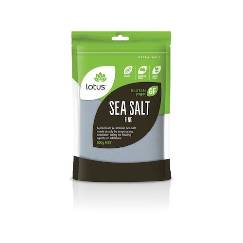 Lotus Fine Sea Salt 500g