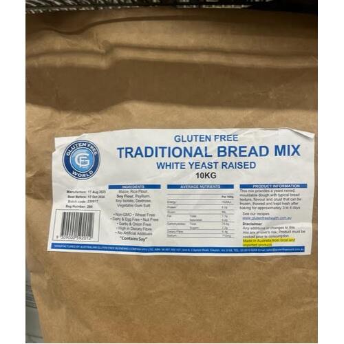 FG Roberts Gluten Free Traditional Bread Mix (Bag) 10kg