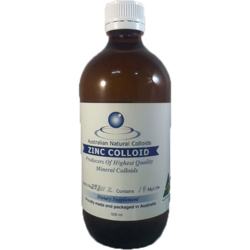 AKWA Australian Natural Colloids Zinc Colloid 500ml