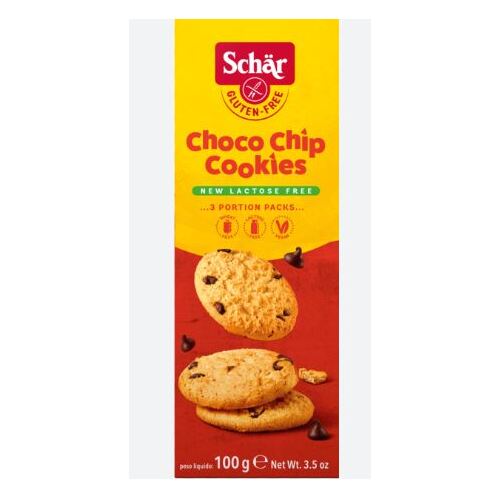 Schar Gluten Free Choco Chip Cookies 100g