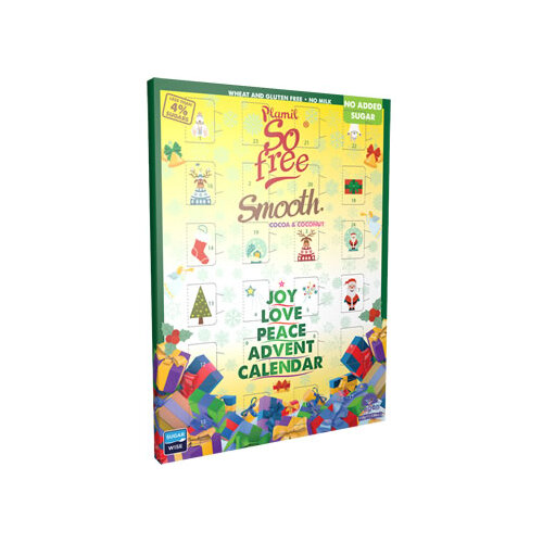 Plamil So Free Dairy Free (NO ADDED SUGAR) Christmas Advent Calendar 110g
