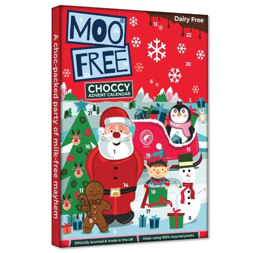 Moo Free Dairy Free Advent Calendar Milk Chocolate 70g