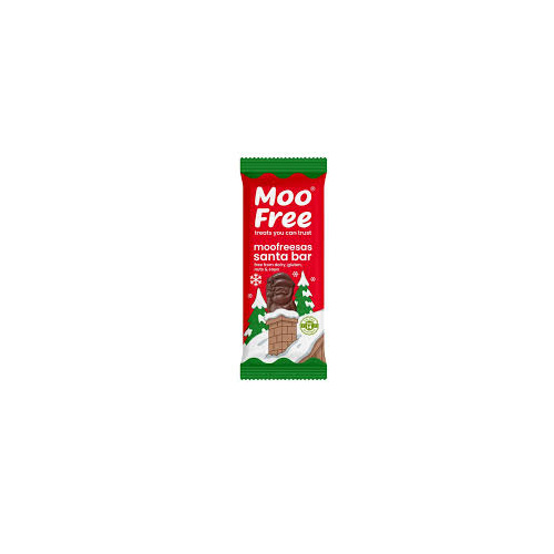 Moo Free Dairy Free MooFreesas Santa Bar (Red) 30g