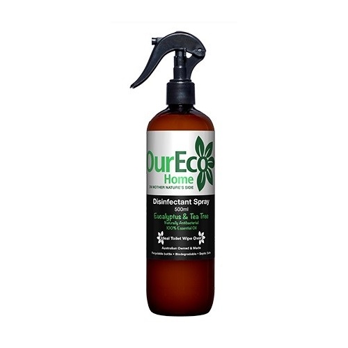 Our Eco Home Disinfectant Spray Eucalyptus Tea Tree 500ml
