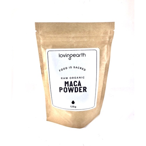 Loving Earth Raw Organic Maca Powder 125g