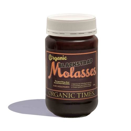 Organic Times Blackstrap Molasses 400g