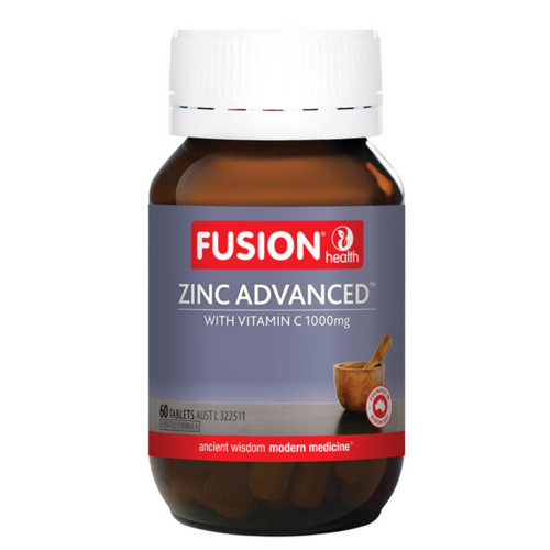 Fusion Zinc Advanced Organic 60 tabs