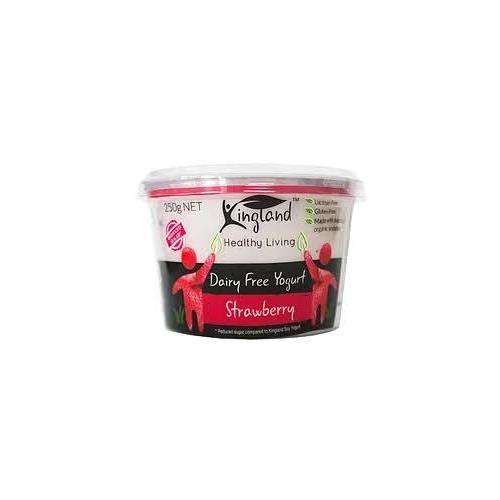 Kingland Soy Yoghurt Strawberry 250g
