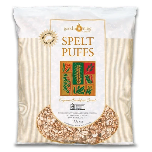 Good Morning Organic Spelt Puffs 175g