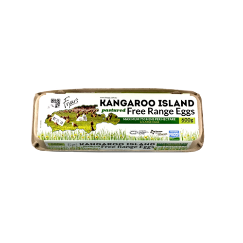 Kangaroo Island Free Range Eggs (Dozen) 600g