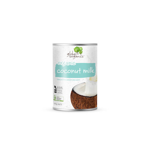 Global Organics 17% Fat Coconut Milk 400g