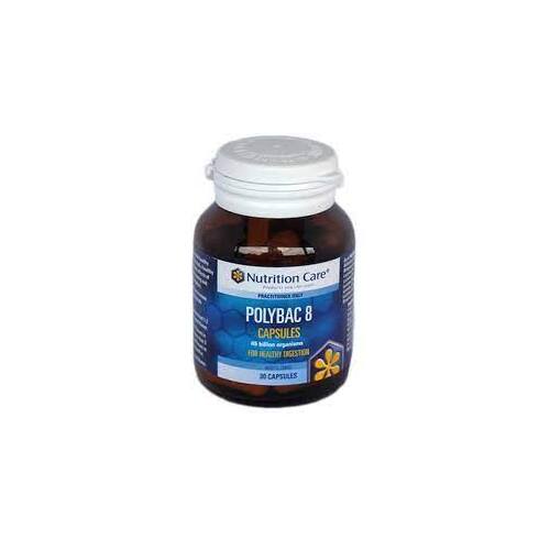 Nutrition Care Polybac 8 Capsules 30c