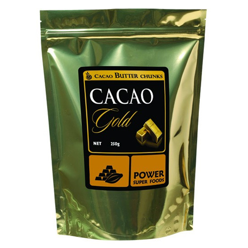 Power Super Foods Gold Cacao Butter Chunks 250g