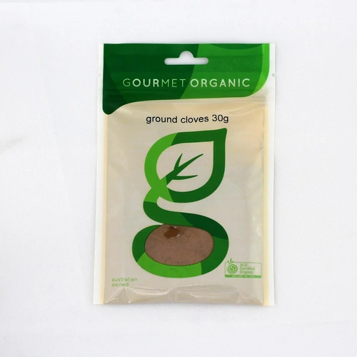Gourmet Organic Ground Cloves 30g
