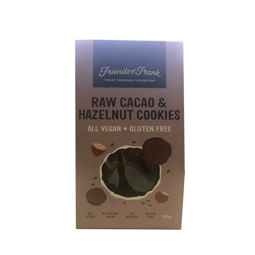 Friends of Frank Raw Cocao & Hazelnut Cookies 160g