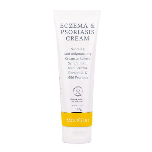 MooGoo Eczema & Psoriasis Cream (Yellow) 120g