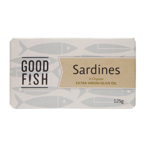 Good Fish Sardines in Extra Virgin Olive Oil (Can) 120g