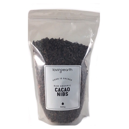 Loving Earth Raw Cacao Nibs 500g