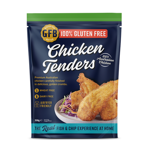 GF Batter Crumbed Chicken Tenders 350g