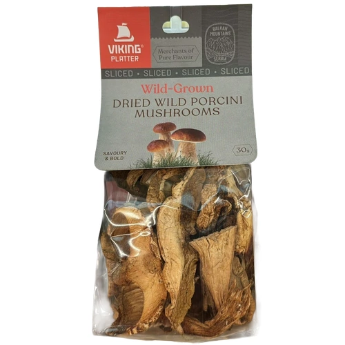 Viking Dried Wild Porcini Mushrooms 30g
