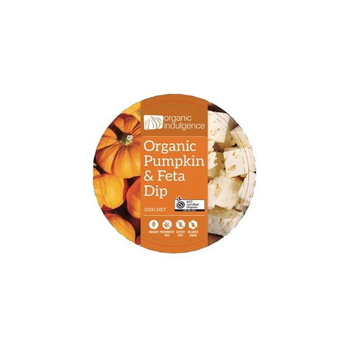Organic Indulgence Pumpkin & Feta Dip 200g