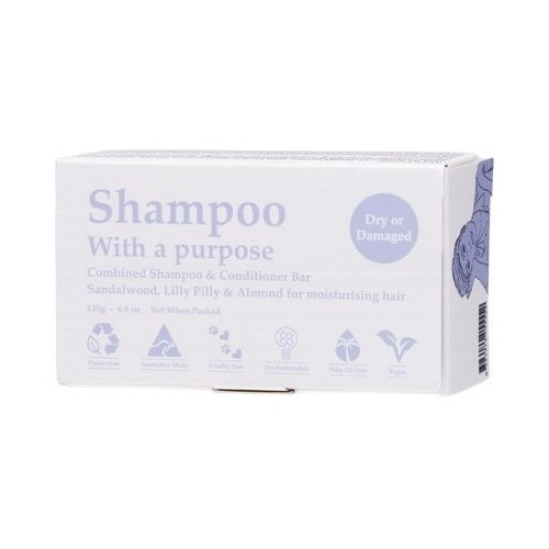 Shampoo With a Purpose Dry or Damaged Bar 135g