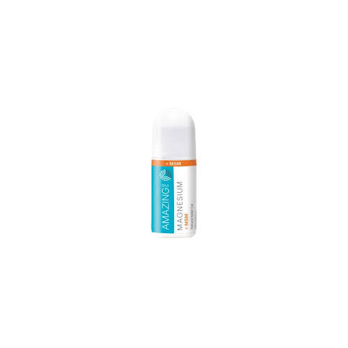Amazing Oils Magnesium Gel + MSM Natural Relief Roll On 60ml