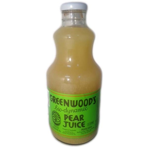 Greenwoods Biodynamic Pear Juice 1L