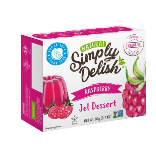 Simply Delish Jelly Dessert Raspberry 20g