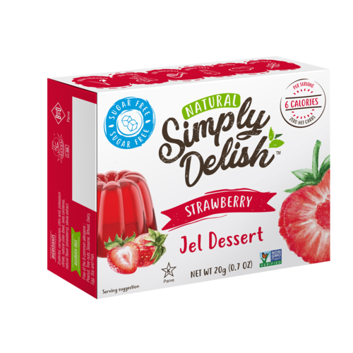 Simply Delish Jelly Dessert Strawberry 20g