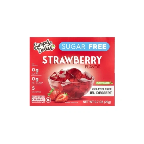 Simply Desserts Jelly Dessert Strawberry 20g