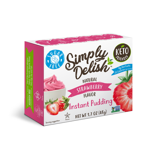 Simply Delish Strawberry Pudding 44g