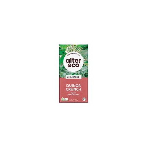 Alter Eco Dark Quinoa 60% Organic Chocolate 80g