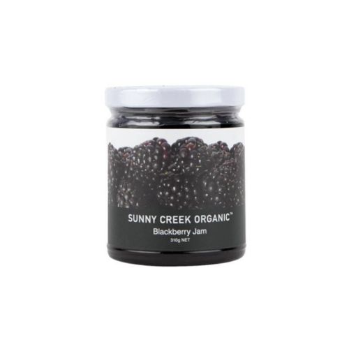 Sunny Creek Organic Blackberry Jam 310g