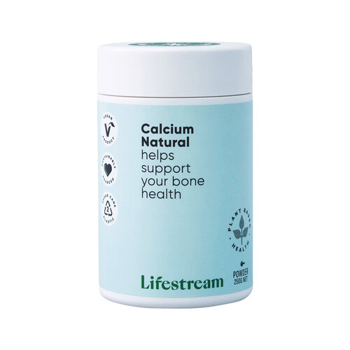Lifestream Natural Calcium Powder Pure Marine Source 250g