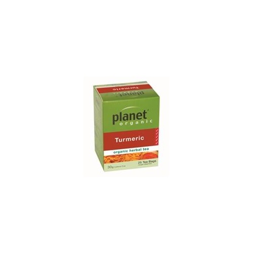 Planet Organic Turmeric Herbal Tea 25 bags