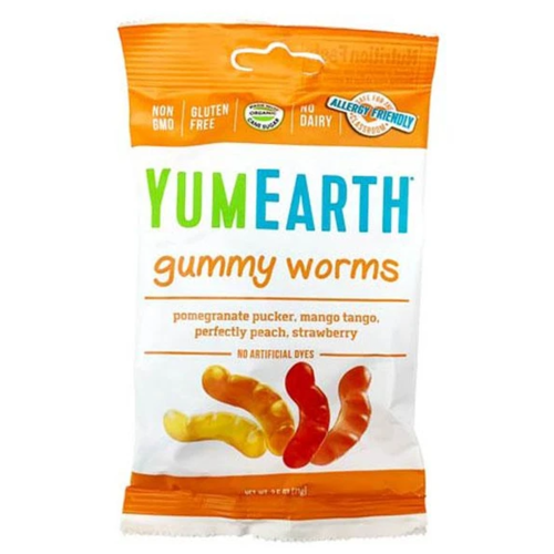 YumEarth Gummy Worms 71g