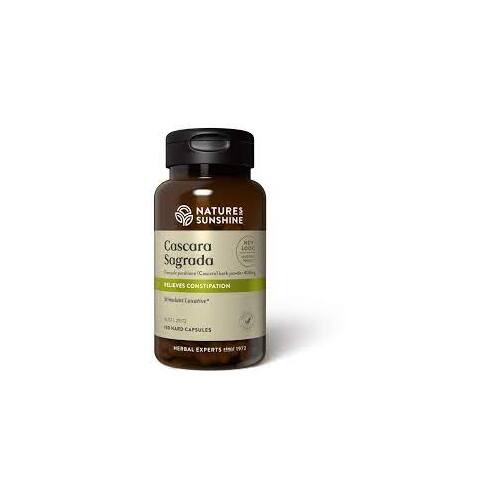 Natures Sunshine Cascara Sagrada (100 Capsules)