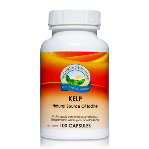 Natures Sunshine Kelp 400mg 100c